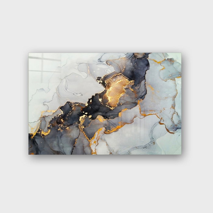 Wallity Cuadro Decorativo de Cristal Templado Multicolor 50 x 70 cm